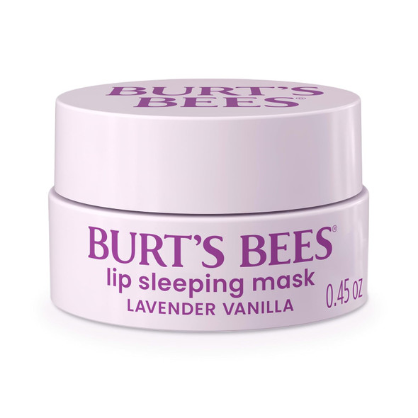 Burt’s Bees Moonlight Orchard Lip Sleeping Mask, With Hyaluronic Acid and Squalane Moisturizer To Instantly Hydrate Lips, Overnight Lip Mask, Lip Treatment, 0.45 oz.