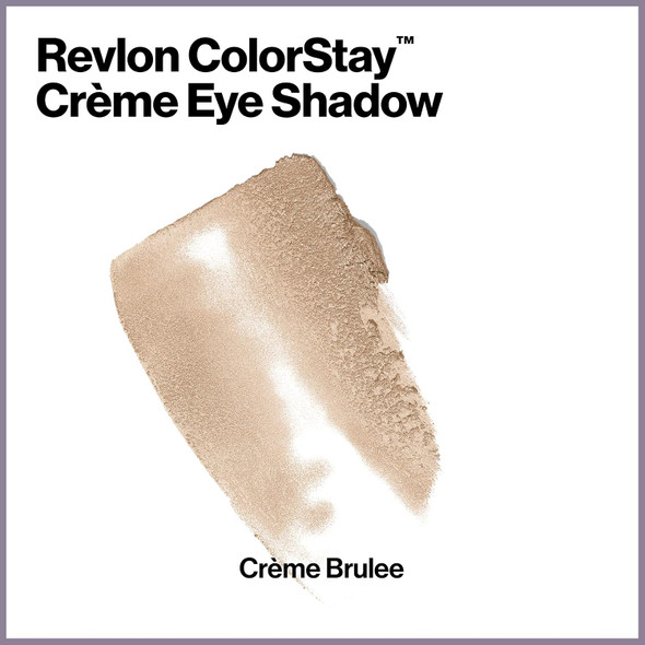 Revlon Crème Eyeshadow, ColorStay 24 Hour Eye Makeup, Highly Pigmented Cream Formula in Blendable Matte & Shimmer Finishes - 0.18 Oz