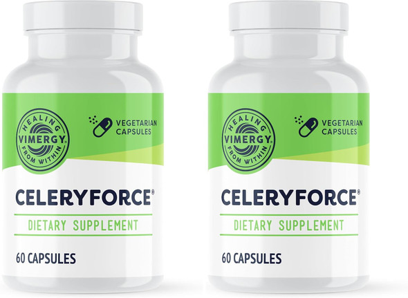 Vimergy Celeryforce Nutrients and Amino Acids  Supports Your Wellness Routine Kosher Vegan and Gluten Free 60 Capsules