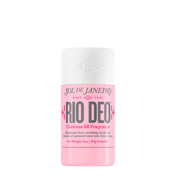 Sol de Janeiro Rio Deo   Refillable Aluminum Free Deodorant  Prevents Odor Gently Exfoliates Evens Skin Tone