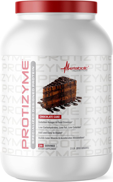 ProtiZyme Protein Powder by Metabolic Nutrition - 2 Pound