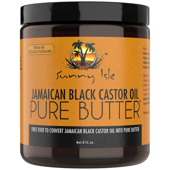 Sunny Isle Jamaican Black Castor Oil Pure Butter 8oz