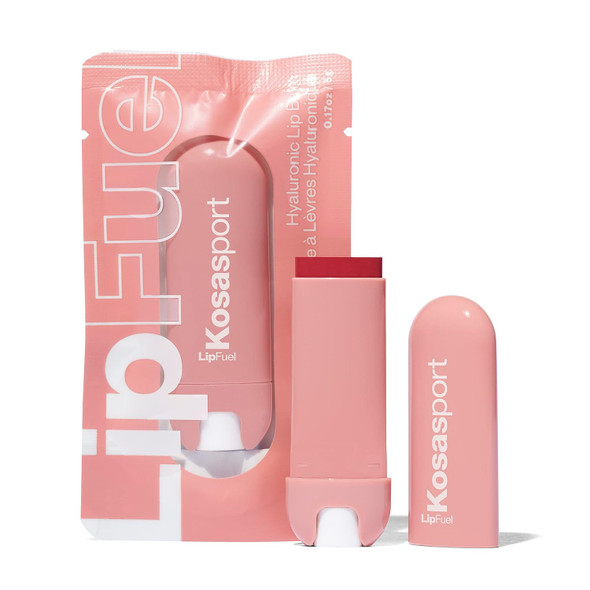 Kosas Lipfuel Hyaluronic Active Sport Lip Balm  Hydrates Energizes and Protects  Natural Lip Treatment and Care
