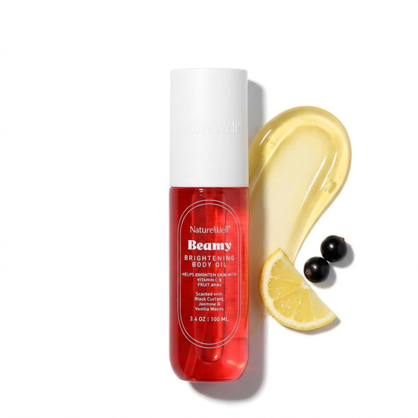 NATURE WELL Body Oil Fast Absorbing Formula Designed to Support Skin Elasticity  Smoothness