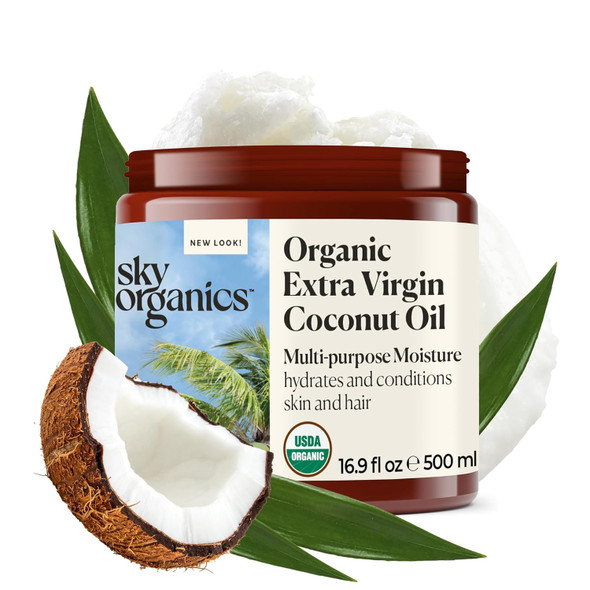 Sky Organics Skin and Hair Ultra Hydrating Oil Fatty Acids and Antioxidants Natural Vegan and Cruelty Free Skin Care and Hair Care