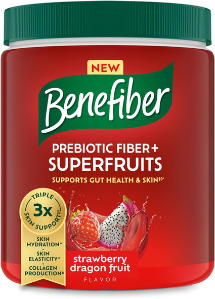 Benefiber Prebiotic GLP 1 Friendly Fiber  Superfruits Dietary Supplement