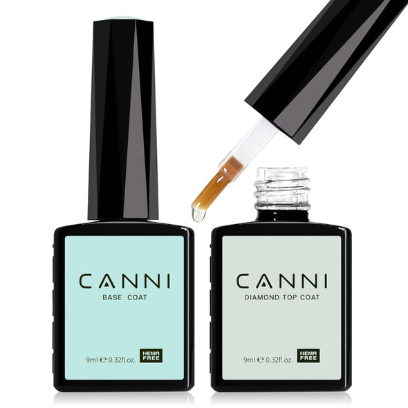 CANNI Nail Dehydrator and Primer Set Air Dry Primer and Pre-dehydrator | Acid Free Gel Manicure Kit DIY at Home Salon Gifts