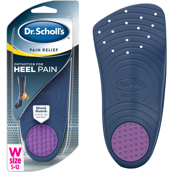Dr. Scholls Pain Relief Orthotics for Heel for Women, 1 Pair, Size 5-12