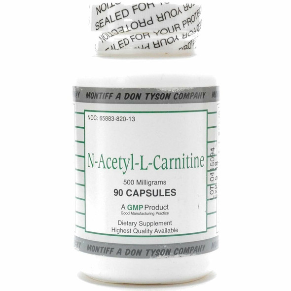 N-Acetyl-L-Carnitine 500 mg 90 caps by Montiff
