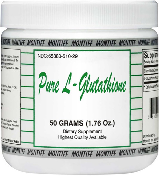 Pure Glutathione Reduced Pwd 50 Gms By Montiff