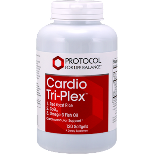 Cardio Triplex 120 gels by Protocol For Life Balance