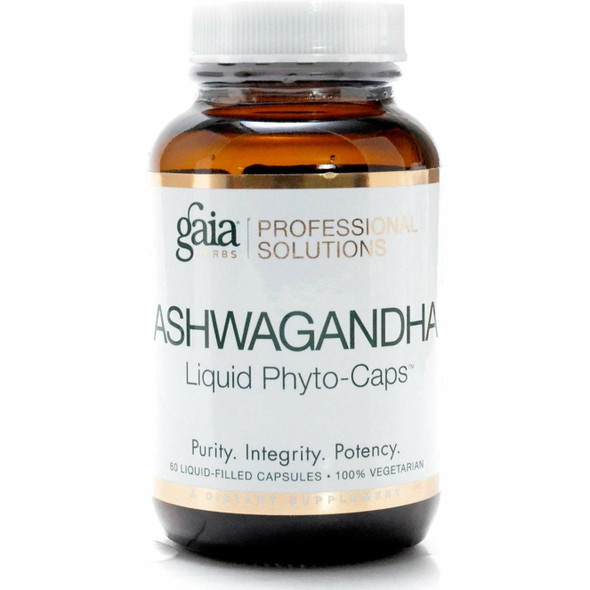 Ashwagandha Liquid Phyto-Caps 60 caps by Gaia Herbs