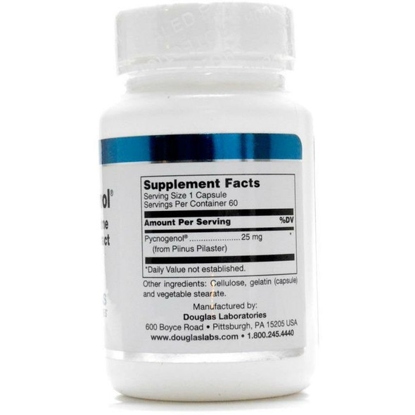 Pycnogenol 25 mg 60 caps by Douglas Labs