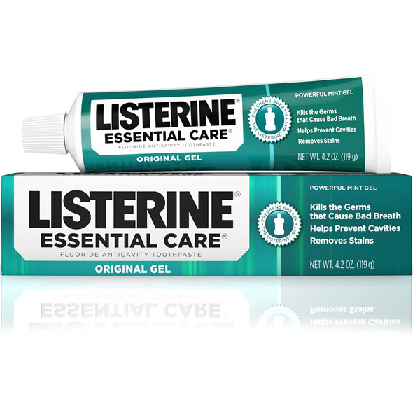 Listerine Essential Care Toothpaste Gel 4.20 oz
