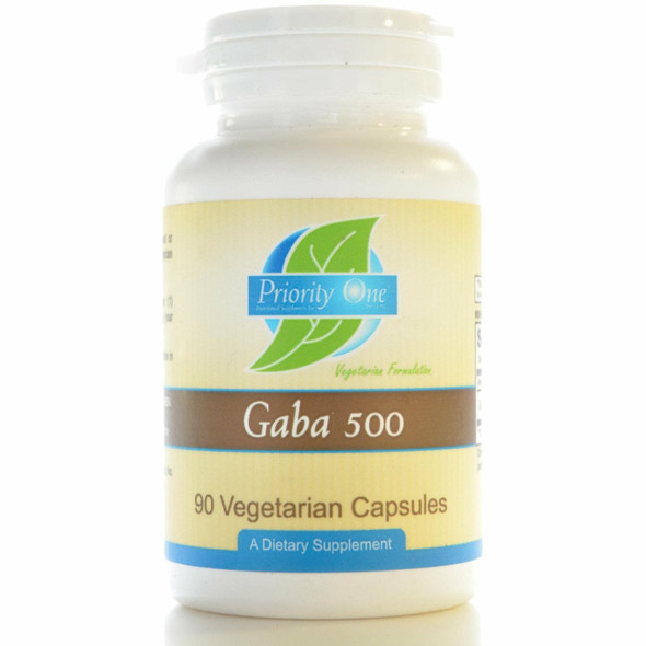 Gaba 500 90 caps by Priority One Vitamins