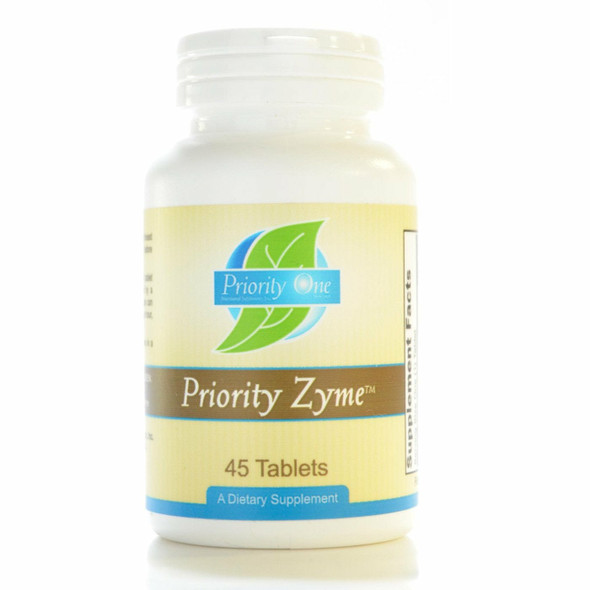 Priority Zyme 45 tabs by Priority One Vitamins