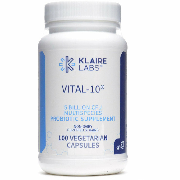 Vital-10 100 vcaps by Klaire Labs F