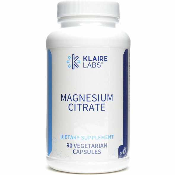 Magnesium Citrate 150 mg 90 vcaps by Klaire Labs