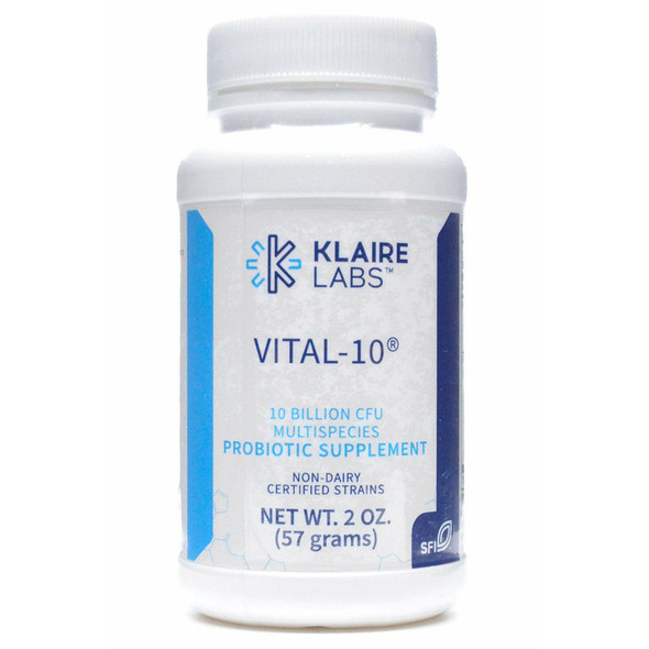 Vital-10 Powder 57 g 56 Servings by Klaire Labs F