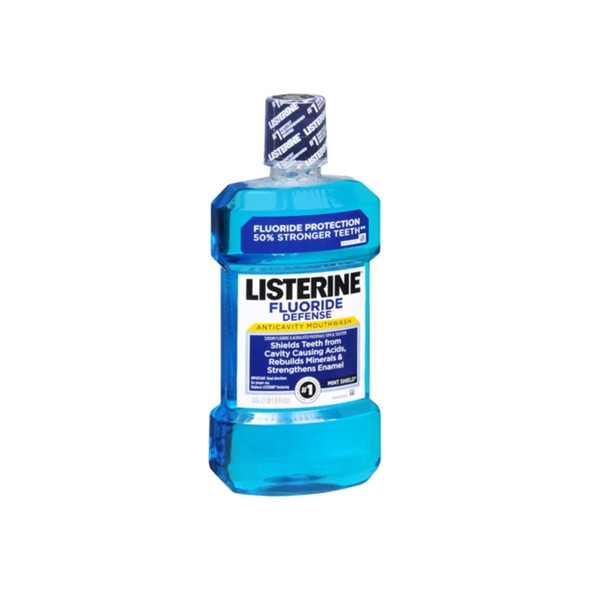 Listerine Restoring Mouthwash Mint Shield Flavor 1000 mL