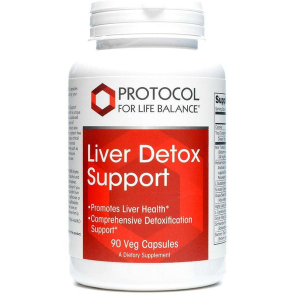 Liver Detox 90 caps by Protocol For Life Balance