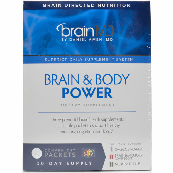 Brain & Body: Power 60 packets by BrainMD