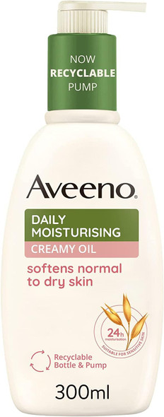 Aveeno Creamy Moist Oil 300Ml