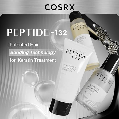 Cosrx Peptide 132 Hair Care Trio Hair Bonding Shampoo Treatment and Oil