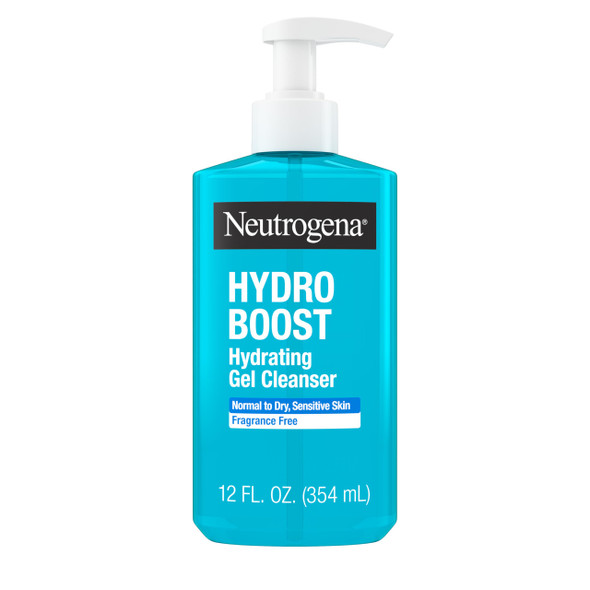 Neutrogena Hydro Boost Face Wash Fragrance Hydrating Facial Cleanser With Hyaluronic 12 Fl. Oz