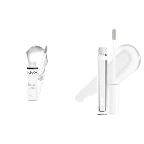 Nyx Professional Makeup Butter Gloss NonSticky Lip Gloss Sugar Clear and Wet N