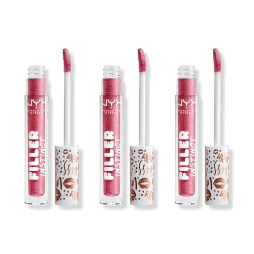 Nyx Professional Makeup Filler Instinct Plumping Lip Polish Lip Plumper Gloss Major Mouthage Plum
