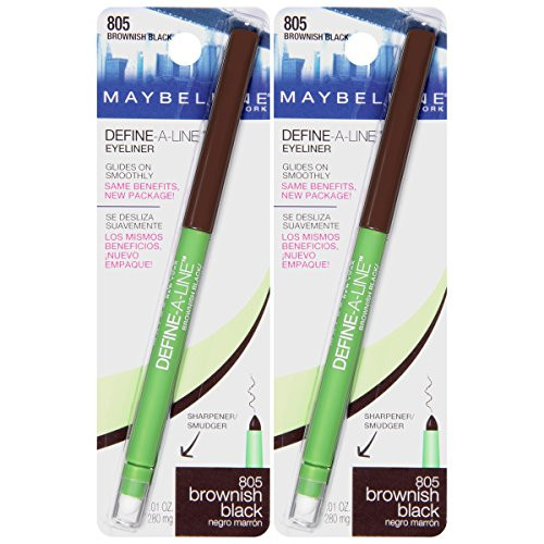 Maybelline DefineALine Eyeliner Brownish Black Pack Of 2 Pack Of 2