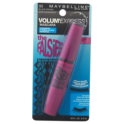 Maybelline York The Falsies Volum Express Waterproof Mascara Black Drama 385 0.28 Fluid Ounce