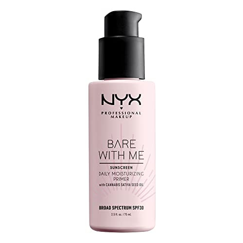 Nyx Professional Makeup Bare With Me Cannabis Sativa Seed Oil Spf 30 Daily Moisturizing