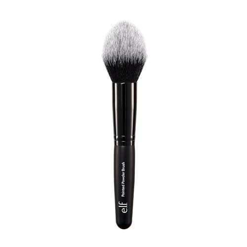 E.L.F. Pointed Powder Brush Makeup Tool With Tapered End For Flawless Contouring