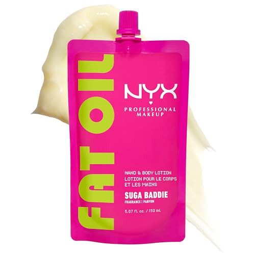 Nyx Professional Makeup Fat Oil Hand and Body Lotion In Suga Baddie Vanilla Lotion