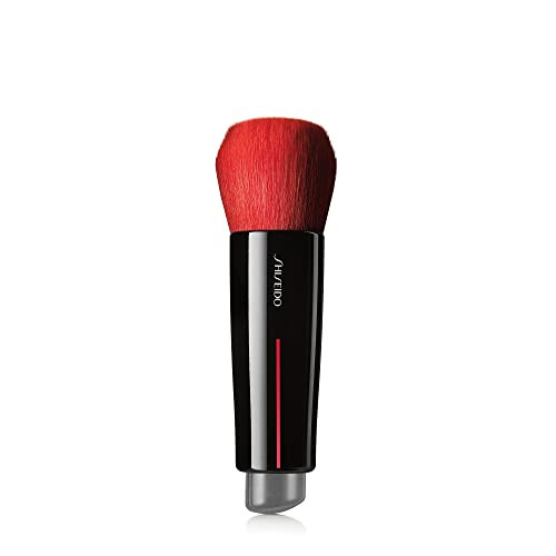 Shiseido Daiya Fude Face Duo: DoubleEnded Makeup Blending Brush Builds Full Even