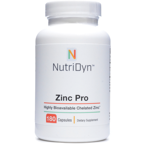 Zinc Pro 180 Caps by Nutri-Dyn