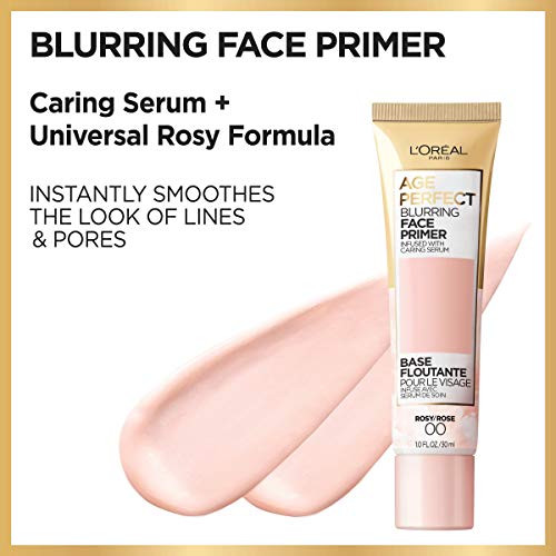 LOreal Paris Age Perfect Face Blurring Primer Infused With Caring Serum Smoothes Liners