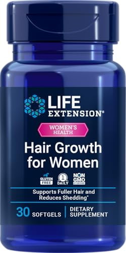 Life Extension Hair Growth For Women Hair Growth Supplement Fullness And Density Ceramosides 30 Softgels