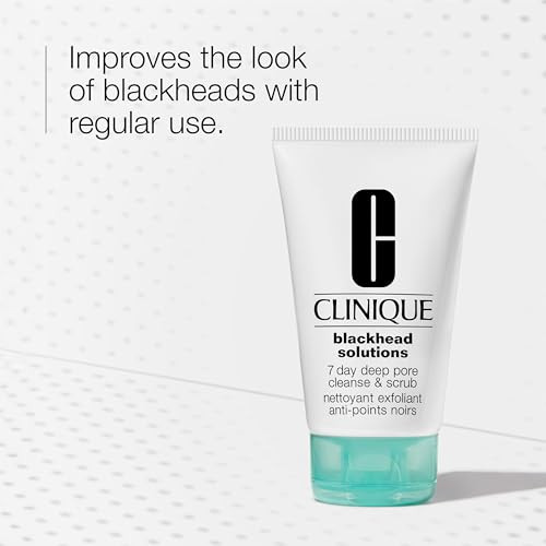 Clinique Blackhead Solutions 7 Day Deep Pore Cleanse and Scrub Daily Face 4.2 Fl Oz