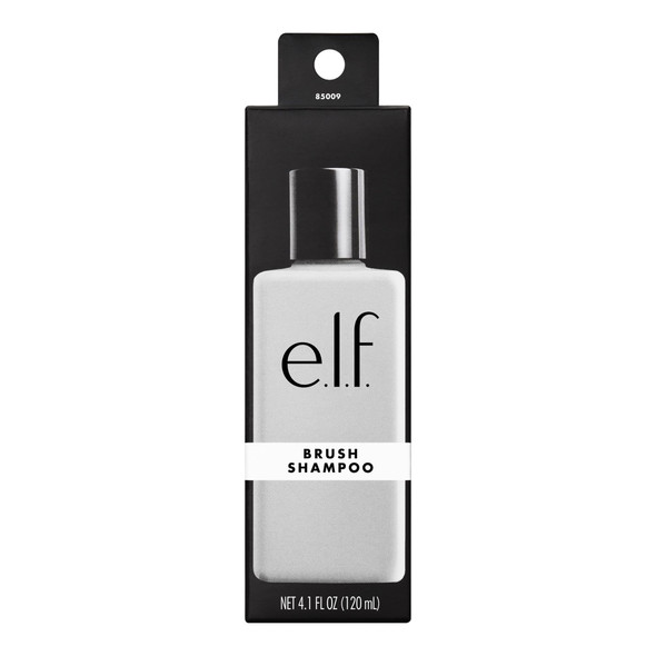E.L.F. Makeup Brush Shampoo Gentle Bristles Conditioner To Easily Remove Oils and 4.1 Fl Oz