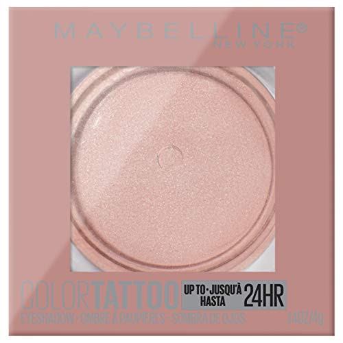 Maybelline Color Tattoo Waterproof Fade Resistant Crease Resistant Blendable Cream Eyeshadow Pots Tattoo Waterproof Fade Resi 0.14 Oz