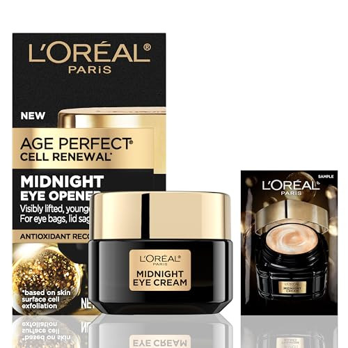 LOreal Paris Age Perfect Cell Renewal Midnight Eye Cream AntioxidantRich Under Eye Cream