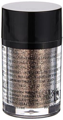 Nyx Professional Makeup Cosmetics Face and Body Glitter Bronze