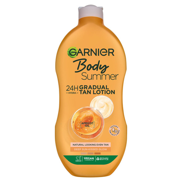 Garnier Summer Body By Garnier Moisturising Lotion Deep 400Ml