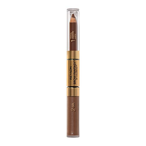 Revlon Eyebrow Gel and Pencil Colorstay Brow Fantasy 2In1 Eye Makeup Longwearing Stay Brow Fantasy 0.04 Oz