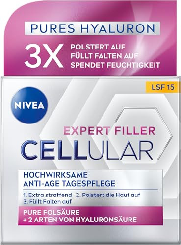 Nivea Cellular Expert Filler Day Cream Advanced AntiAge Formula With Micro and 50 Ml