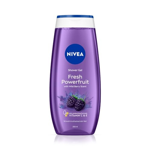 Nivea Power Fruit Fresh Shower Gel Refreshing Body Wash 250 Ml
