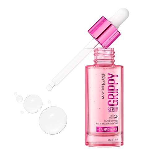 Maybelline Grippy Serum Primer Hydrating Makeup Primer With 2% Niacinamide For Up 1 Count